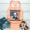 Thomas Drunkerson Unisex Tank Top – 4th of July Founding Father Tee by Adorb Custom Tees