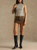 Women’s Slim Fit Striped Vest Top by FitiqueFit
