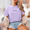 He’s Gaming – Funny Relationship Comfort Color Shirt for Her by Adorb Custom Tees