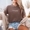 Comfort Colors "He’s Hunting" T-shirt by Adorb Custom Tees