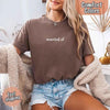 Married AF Comfort Colors T-Shirt, Just Married Couple Tee by Adorb Custom Tees