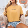 Engaged AF Comfort Colors T-Shirt, Funny Fiancé Gift Tee by Adorb Custom Tees