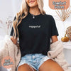 Engaged AF Comfort Colors T-Shirt, Funny Fiancé Gift Tee by Adorb Custom Tees