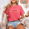 Married AF Comfort Colors T-Shirt, Just Married Couple Tee by Adorb Custom Tees