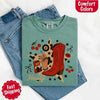 Howdy Cowgirl Star Collage Color Comfort Shirt by Adorb Custom Tees