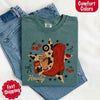 Howdy Cowgirl Star Collage Color Comfort Shirt by Adorb Custom Tees