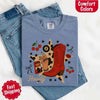 Howdy Cowgirl Star Collage Color Comfort Shirt by Adorb Custom Tees