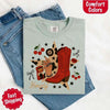 Howdy Cowgirl Star Collage Color Comfort Shirt by Adorb Custom Tees