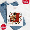 Howdy Cowgirl Star Collage Color Comfort Shirt by Adorb Custom Tees