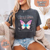 Butterfly Dreamscape Comfort Colors T-Shirt – Soft Aesthetic Tee for Women by Adorb Custom Tees