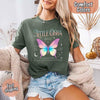 Butterfly Dreamscape Comfort Colors T-Shirt – Soft Aesthetic Tee for Women by Adorb Custom Tees