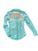 Mystical - Girls Pearl Snap Rodeo Shirt by Neon Spur