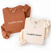 Comfort Colors I Could Be Meaner Long Sleeve Shirt by Adorb Custom Tees