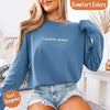 Comfort Colors I Could Be Meaner Long Sleeve Shirt by Adorb Custom Tees