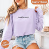 Comfort Colors I Could Be Meaner Long Sleeve Shirt by Adorb Custom Tees