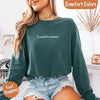 Comfort Colors I Could Be Meaner Long Sleeve Shirt by Adorb Custom Tees