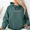 I Could Be Meaner Comfort Colors Hoodie by Adorb Custom Tees
