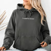 I Could Be Meaner Comfort Colors Hoodie by Adorb Custom Tees