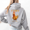 Funny F-Caw-F Rooster Hoodie by Adorb Custom Tees