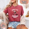 Smells Like Christmas Spirit Funny Santa Comfort Colors T-shirt by Adorb Custom Tees