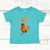 Funny F-Caw-F Rooster Kids T-Shirt by Adorb Custom Tees