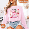 Comfort Colors Long Sleeve Ho Ho Ho Tis The Season Christmas Shirt by Adorb Custom Tees