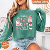 Comfort Colors Long Sleeve Ho Ho Ho Tis The Season Christmas Shirt by Adorb Custom Tees