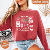Comfort Colors Long Sleeve Ho Ho Ho Tis The Season Christmas Shirt by Adorb Custom Tees