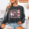 Comfort Colors Long Sleeve Ho Ho Ho Tis The Season Christmas Shirt by Adorb Custom Tees