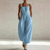Women's Sleeveless Wide-Leg Jumpsuit – Knit, Low Waist, Flare Pants by FitiqueFit