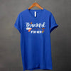 EXPEDITE to Receive in Time - Thankful For Her/Him Valentines Couple V-Neck by Adorb Custom Tees