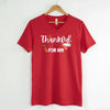 EXPEDITE to Receive in Time - Thankful For Her/Him Valentines Couple V-Neck by Adorb Custom Tees