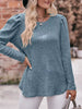 Ribbed Knit Puff Sleeve T-Shirt by Simply Love