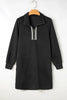 Classic Textured Zip Mini Dress Trendy Long Sleeve Dress for Women Modern Dress by Stevvex