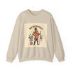 Join the Spectacle Circus Art Print Crewneck Sweatshirt | Vintage Carnival Design, Camp Circus Aesthetic by Tristan’s Treehouse