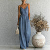 Women's Sleeveless Wide-Leg Jumpsuit – 5 Colors S–3XL by FitiqueFit
