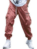 Men’s Multi‑Pocket Drawstring Cargo Pants by FitiqueFit