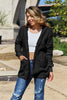 Women Full Size Teddy Hooded Jacket with Pockets Cozy Casual Jacket Comfortable Women Jacket by Stevvex