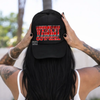 Whiskey cowgirl Trucker Hat by Madness & Mayhem LLC