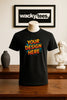 Your Custom Design - Logo - Portrait - Text - Artwork Digitally Printed Premium Graphic Tee Shirt by MyWackyTees