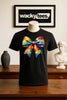 Autism Puzzle Awareness Bow Graphic Tee Shirt by MyWackyTees