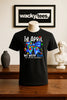 In April We Wear Blue for Autism Awareness 3 Graphic Tee Shirt by MyWackyTees