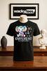 Its okay to be Different Elephant Autism Awareness Graphic Tee Shirt by MyWackyTees