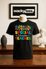 Special Education Teacher Autism Awareness Graphic Tee Shirt by MyWackyTees
