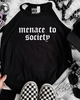 Menace to society embroidered rockstar tank by Madness & Mayhem LLC