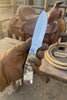 Handmade Loveless Style Bowie Knife Mirror-Polished Full Tang Collector Blade by JW SteelCrafts