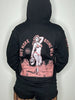 Out Here Being Wild Hoodie in Dusty Coral by Luckless Outfitters