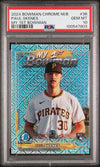 Graded 2024 Topps Bowman Chrome Mega Box Paul Skenes #36 My 1st Bowman Rookie RC Baseball Card PSA 10 Gem Mint