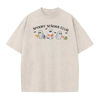 Spooky Señora Club Vintage Acid Wash Shirt – Unisex Graphic Tee by Dog Mom Hat