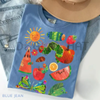 Comfort Colors Hungry Caterpillar Back To School Shirt – Teacher Life Tee by Dog Mom Hat